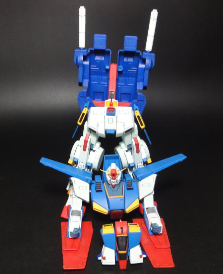 1/100 MSZ-010 ZZ-GUNDAM(No.7): 立体物