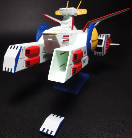 1/1200 SCV-70 WHITEBASE(1980/12): 立体物 1/1200 SCV-70 WHITEBASE(1980/12): 立体物