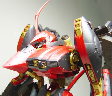 A HAPPY 1/72 ARMORED CORE NINEBALL=SERAPH: 立体物