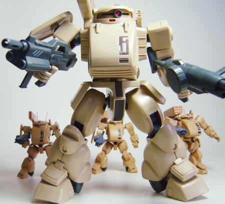 1/20 B・ATM-03 FATTY GROUNDCUSTOM: 立体物