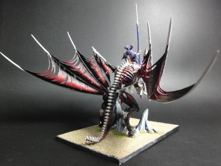 WARHAMMER VAMPIRE LOAD ON ZOMBIE DRAGON: 立体物