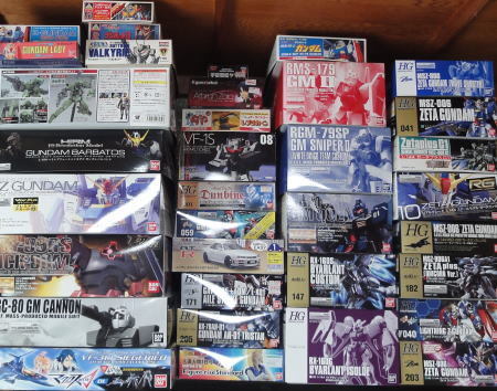 積みプラHG Bセット 22体＋１体＋おまけ サカタ様HG積みプラセット