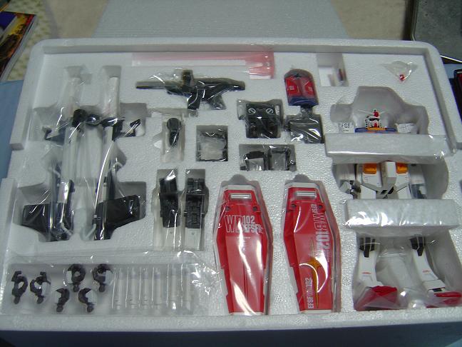 GFF METAL COMPOSITE #1001 RX-78-2GUNDAM Ver.Ka with G-FIGHTER: 立体物