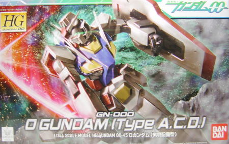 1/144 HG GN-000 O-GUNDAM(type A.C.D): 立体物