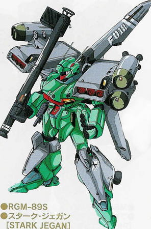 1/144 HGUC RGM-89S STARK-JEGAN: 立体物