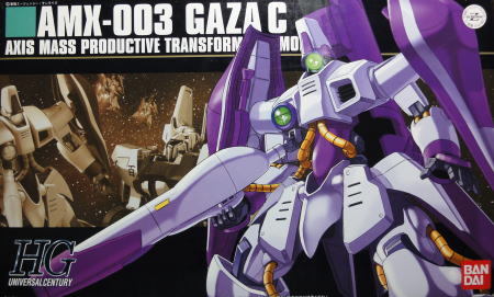1/144 HGUC AMX-003(MMT-1) GAZA C: 立体物