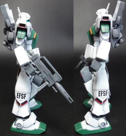 1/144 HGUC RGM-86R GMⅢ(UNICORN ver.): 立体物