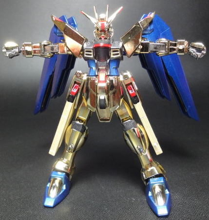 HGフリーダムガンダムゴールドメッキヴァージョンモデラーズカップガンプラ