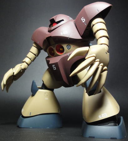 1/100 MG MSM-03 GOGG: 立体物