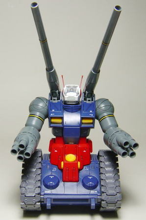 1/100 MG RX-75 GUNTANK: 立体物