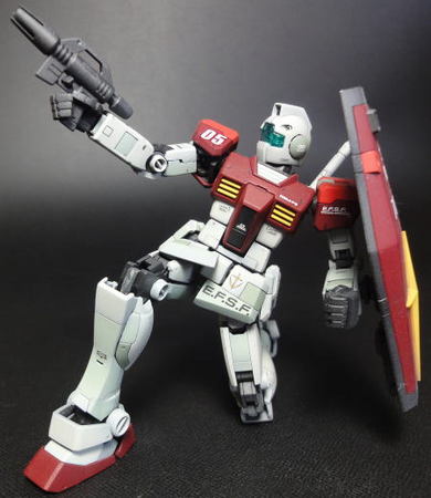 1/144 RG RGM-79 GMその2: 立体物